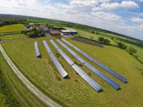 Solar Panels in Field
